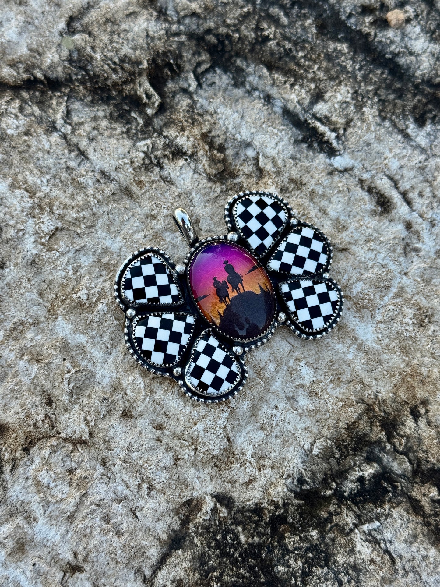 Prairie Bow Tie Pendant