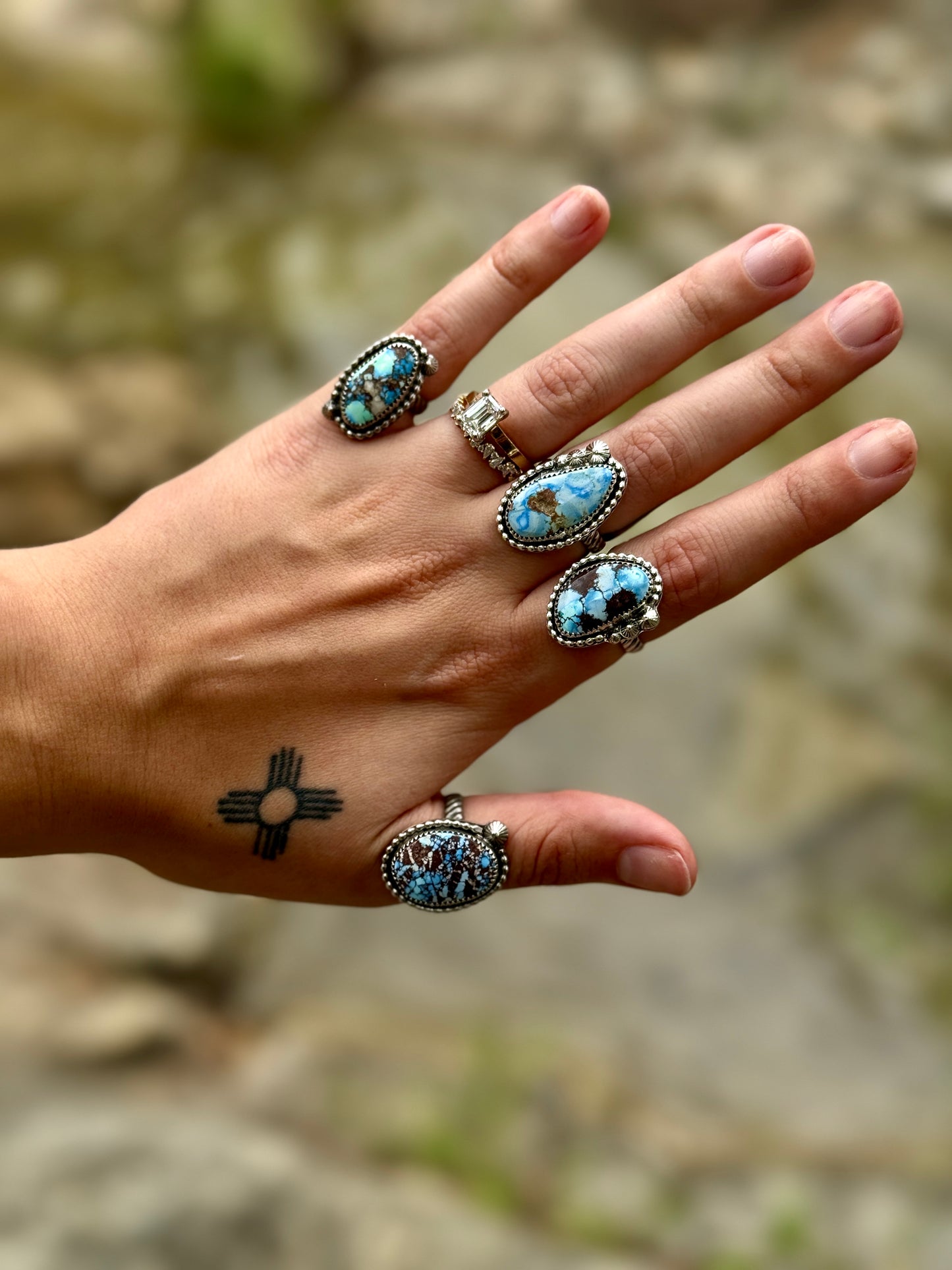 Rio Azule Ring