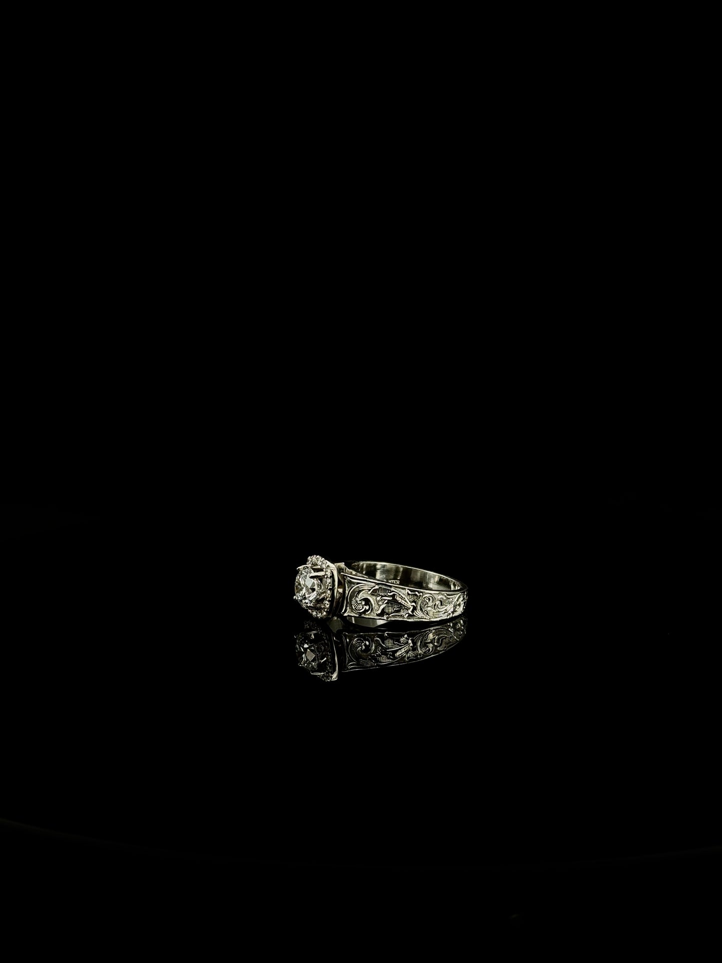 Diamond Cathedral ring (Size 6.5)