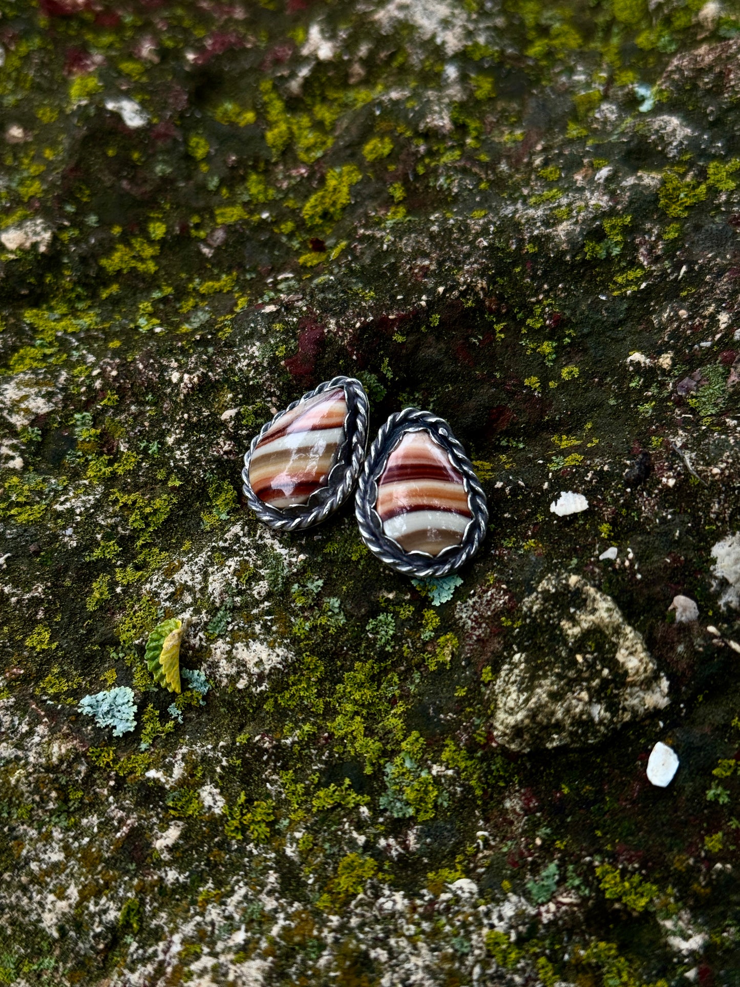 Painted Earth Studs