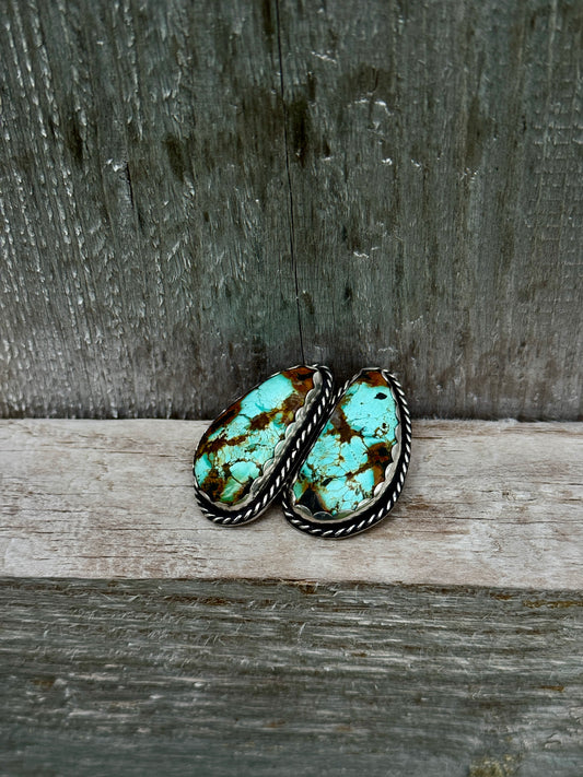 Blackjack Turquoise studs