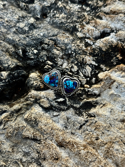 Velvet Heart Studs
