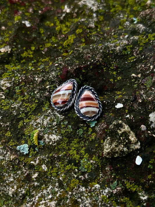Painted Earth Studs